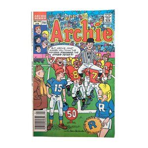 Archie Series Comic #345 January 1987 Vintage Issue Classic Bagged Boarded